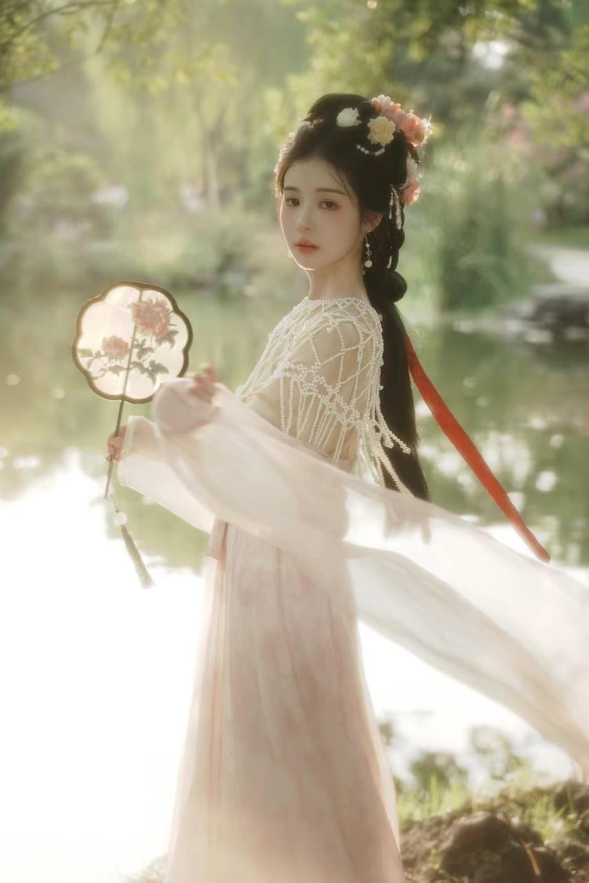  汉服佳人：七组绝美画面，邂逅东方古典韵味